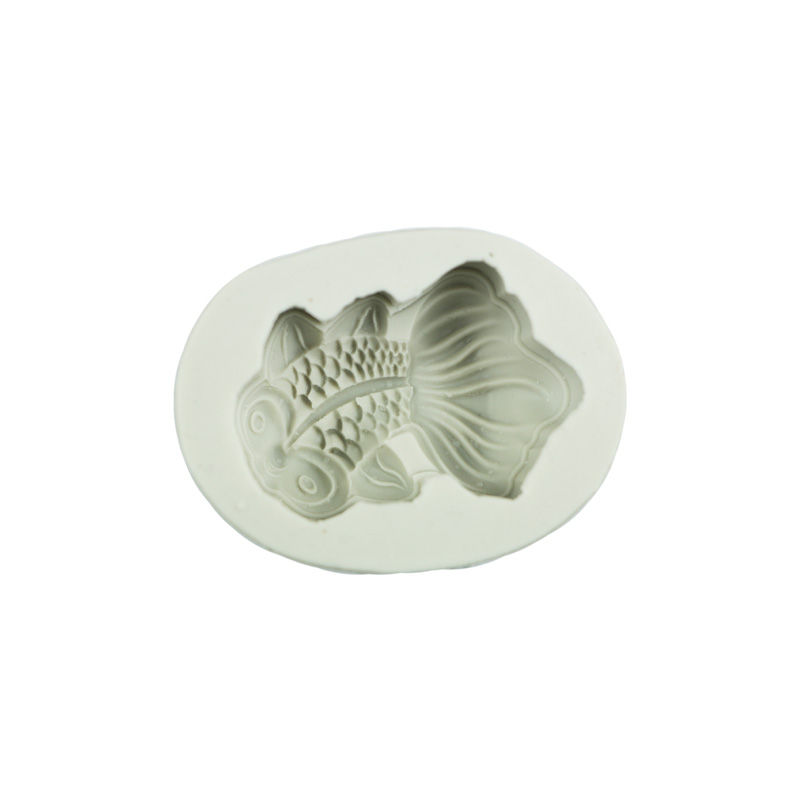 GOLD FISH MOONCAKE SILICON MOULD 72G image number 0
