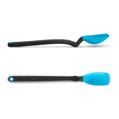 BLUE SIT-UP MINI SILICONE SPOON