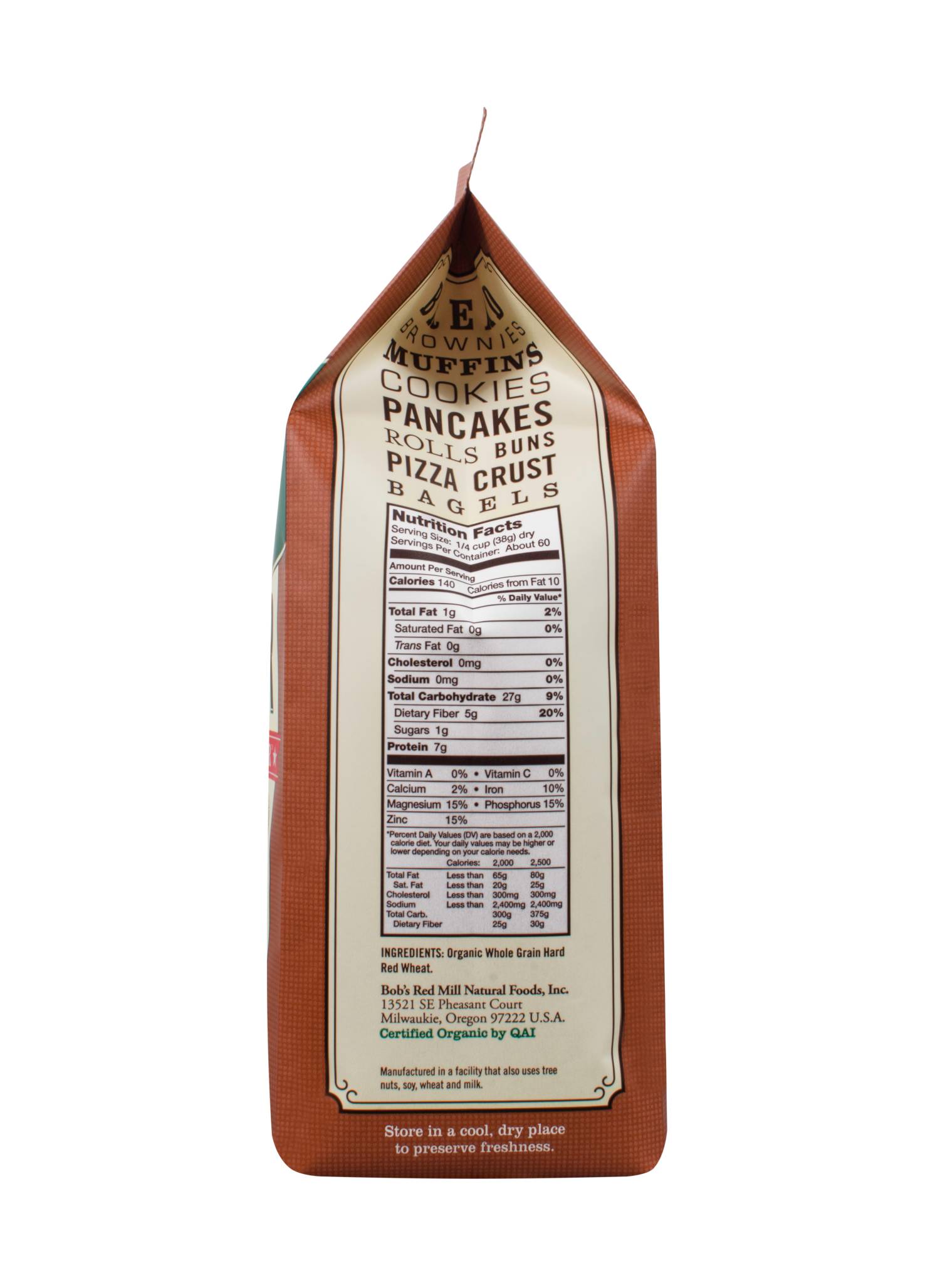 whole wheat bob's red mill
