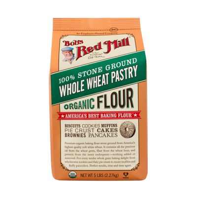 ORGANIC WHOLE WHEAT PASTRY FLOUR 5LB