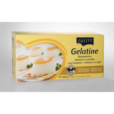 BRONZE GELATINE LEAF 1KG