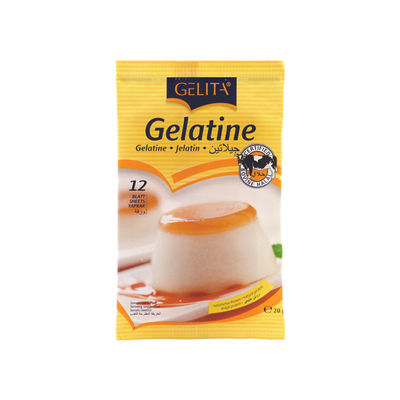 GELITA GELATINE LEAF PLATINUM 20G