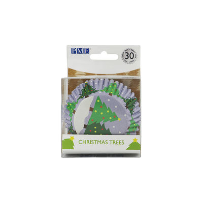 XMAS TREE STD BAKING CASE 30PC