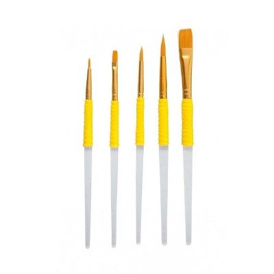 REGULAR CRAFT BRUSHES SET OF 5