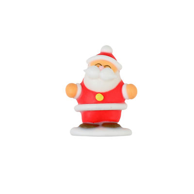 DECOR ICING SANTA SMALL 4X3.5CM 15