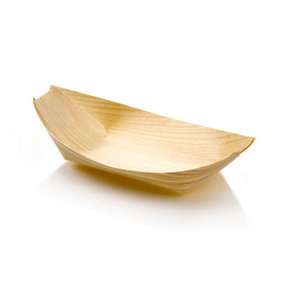 WOODEN BOAT DISPOSABLE 6.5" 100PC
