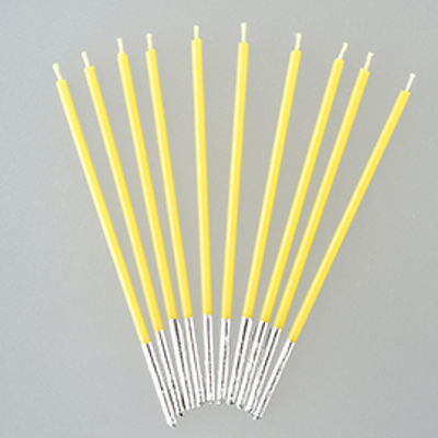 SLIM CANDLE (LEMON YELLOW) 10PC