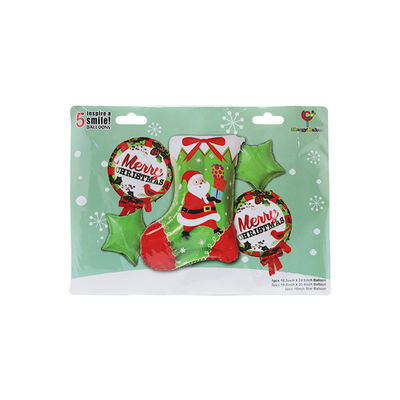 BALLOON CHRISTMAS SOCKS SET