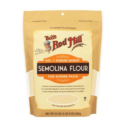 SEMOLINA PASTA FLOUR BOB'S R M 24OZ