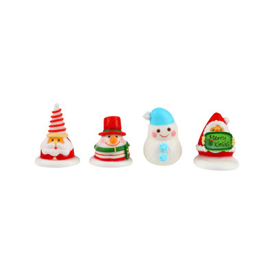 DECOR ICING SANTA & SNOWMAN SET 1