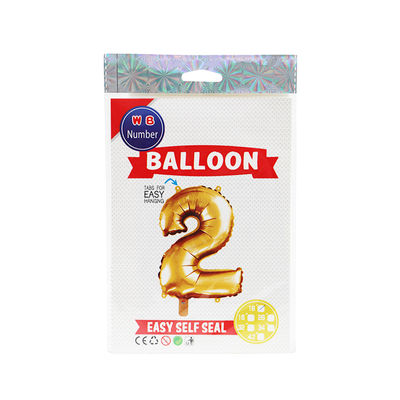 BALLOON NUMBER 2 GOLD 16"