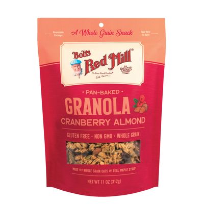 GLUTEN FREE GRANOLA CRANBERRY ALMOND 11OZ