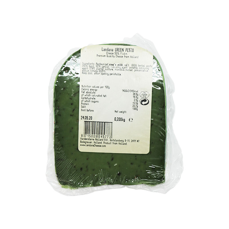 GREEN PESTO GOUDA CHEESE 200G