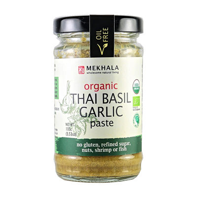 ORGANIC THAI BASIL GARLIC PASTE 100G