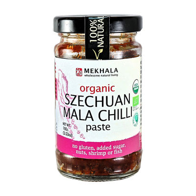 ORGANIC SZECHUAN MALA CHILLI PASTE 100G