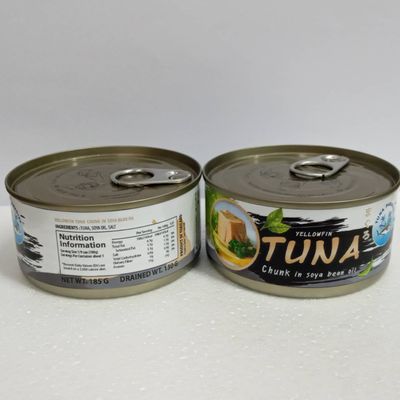 TUNA CHUNK IN SOYBEAN OIL 185G