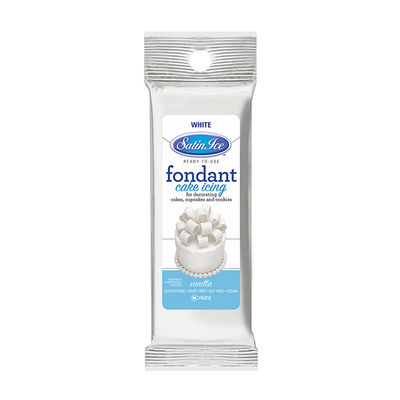 WHITE ROLLED FONDANT 4.4OZ