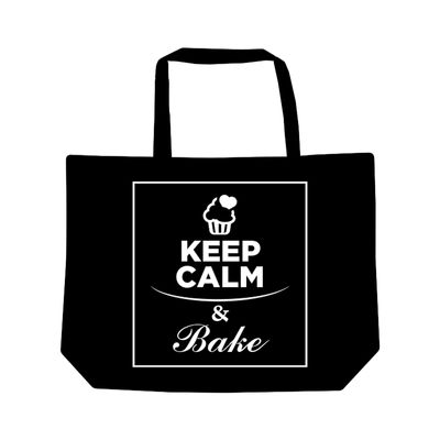 TOTE BAG KEEP CALM BAKE