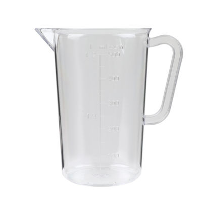 500ml Clear Plastic Mixing Cups Graduated Measuring Cups - China Pitcher  and Plastic Pitcher price