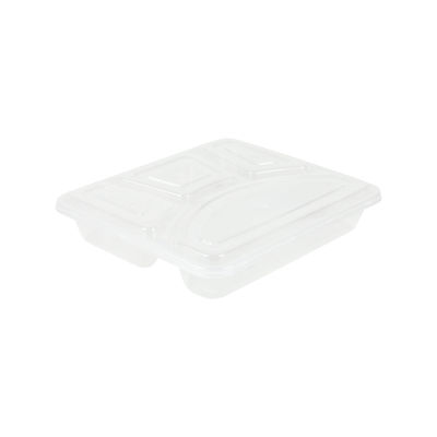 DISPOSABLE CONTAINER 4 COMPRT 1L 10SET