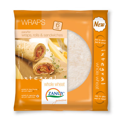 WHOLE WHEAT TORTILLA WRAP 240G