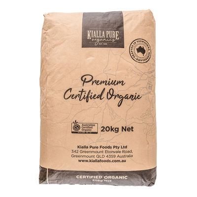 ORGANIC BREAD AND PIZZA FLOUR 20KG