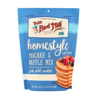 HOMESTYLE PANCAKE AND WAFFLE MIX 24OZ