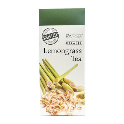 SUGAR AND CAFFEINE FREE ORGANIC LEMONGRASS TEA 15SCT