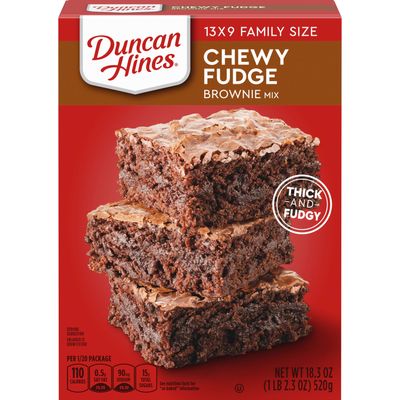 CHEWY FUDGE BROWNIE MIX 519G