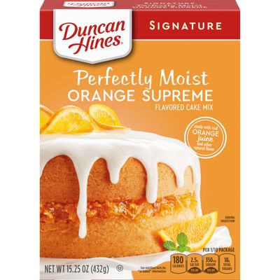 SIGNATURE ORANGE SUPREME CAKE MIX 432G