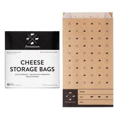 CHEESE STORAGE BAG 6.25X11" 15PC