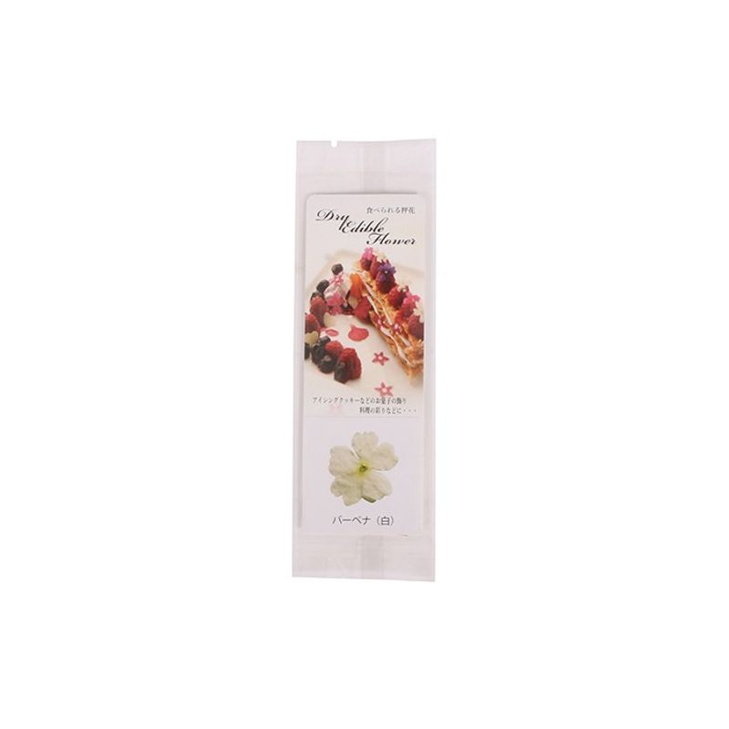 EDIBLE DRIED FLOWER (VERBENA WHITE) 5PC image number 0
