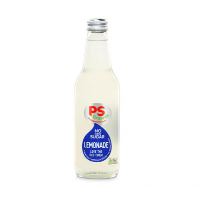 ORGANIC LEMONADE NO SUGAR 330ML