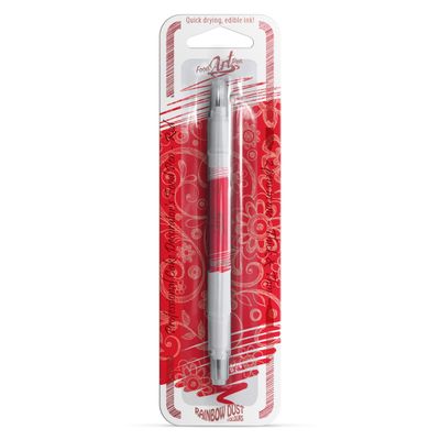 EDIBLE PEN COLOR DOUBLE SIDED-RED