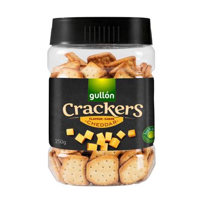 CHEDDAR & CHEESE CRACKERS 250G