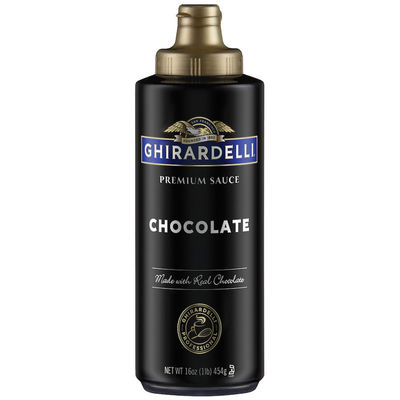 CHOCOLATE SAUCE BLACK LABEL SQUEEZE BOTTLE 454G