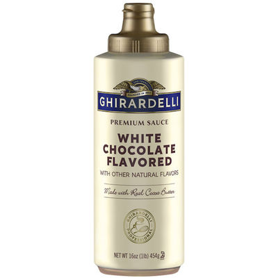 CHOCOLATE WHITE SAUCE SQUEEZE BOTTLE 454G