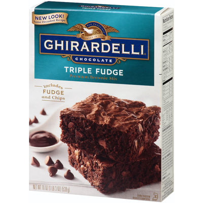 TRIPLE CHOCOLATE FUDGE BROWNIE MIX 524G