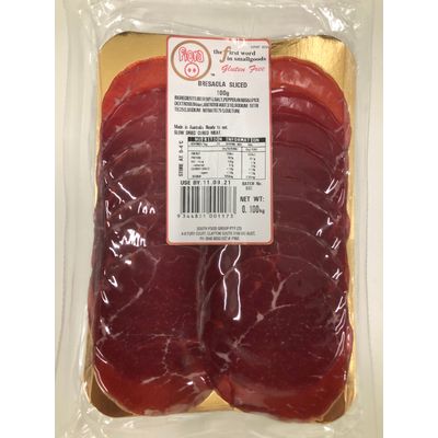 CHILLED AU BRESAOLA SLICED 100G