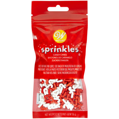 XMAS CANDY CANE SPRINKLES 03-2323 2OZ