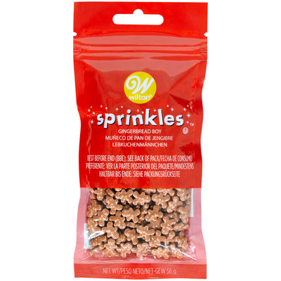 XMAS GINGERBREAD SPRINKLES 03-2324 2OZ