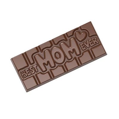 "BEST MOM EVER" CHOC TABLET MOULD 4CAV CW12016