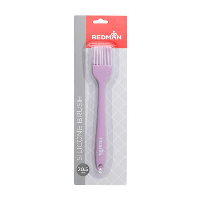 SILICONE BRUSH 20.5X4.3X1.2CM LILAC