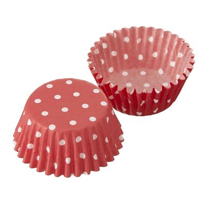 MUFFIN CUP (DOTTED RED) 30PCS