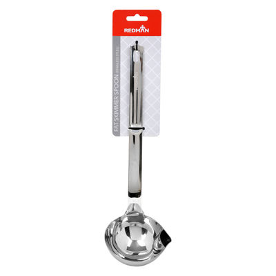 STAINLESS STEEL FAT SKIMMER SPOON
