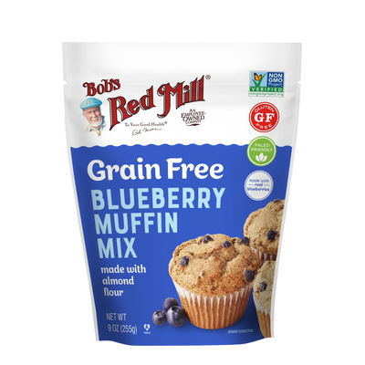 GLUTEN FREE GRAIN FREE BLUEBERRY MUFFIN MIX 9OZ