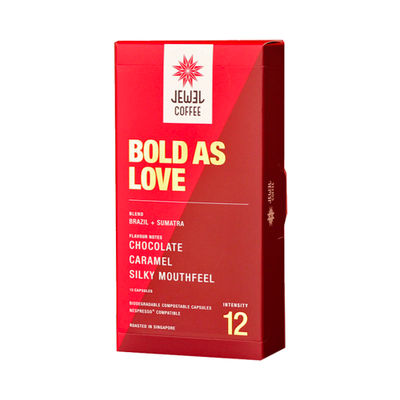 BOLD AS LOVE COFFEE CAPSULE 10PCX5.4G