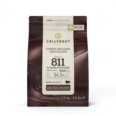 DARK COUVERTURE CHOCOLATE 54.5% 2.5KG