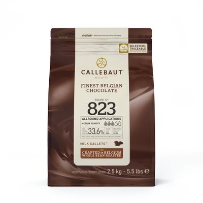 MILK COUVERTURE CHOCOLATE 33.6% 2.5KG