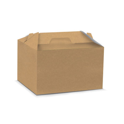 KRAFT TURKEY BOX W HANDLE 345X285X240MM